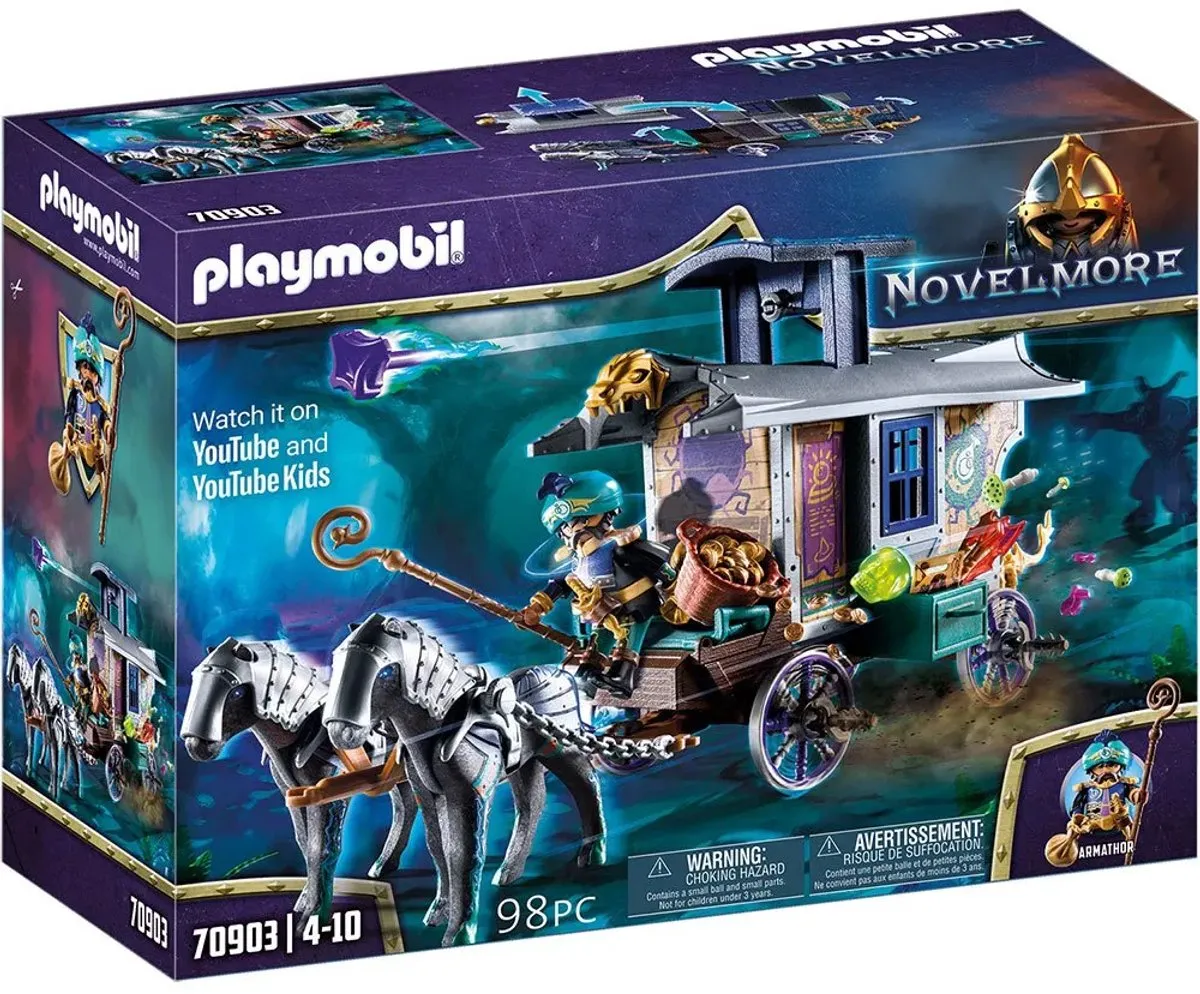 Playmobil Novelmore Violet Vale Handelskoets 70903