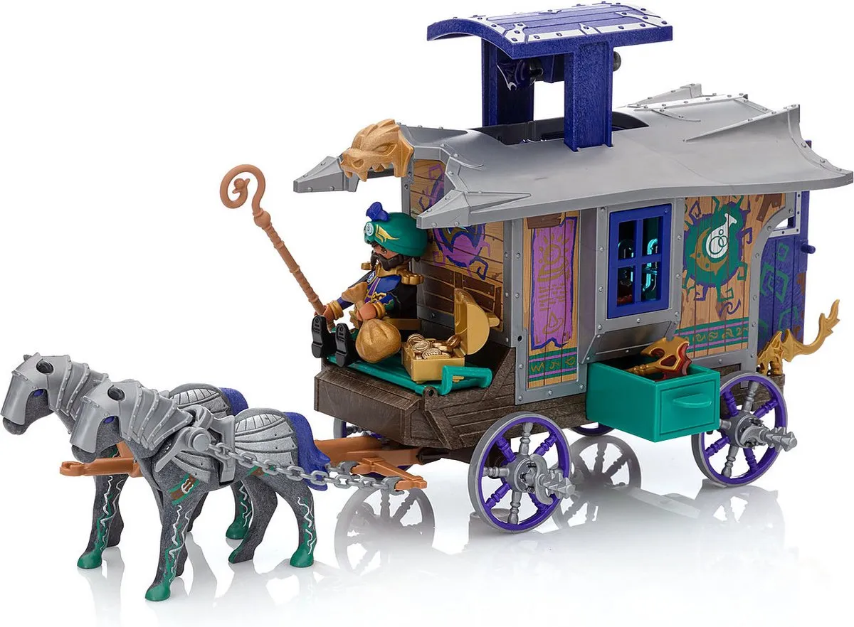 Playmobil Novelmore Violet Vale Handelskoets 70903 - Multicolor