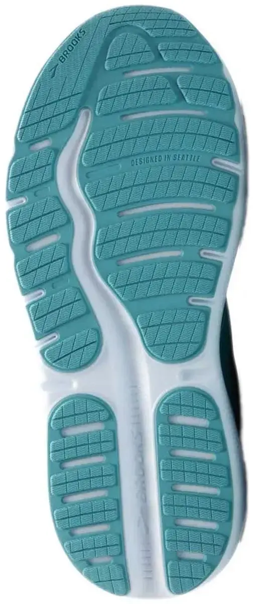Brooks Ghost Max 2 Dames Hardloopschoenen - 38 - Blauw/Rozewit
