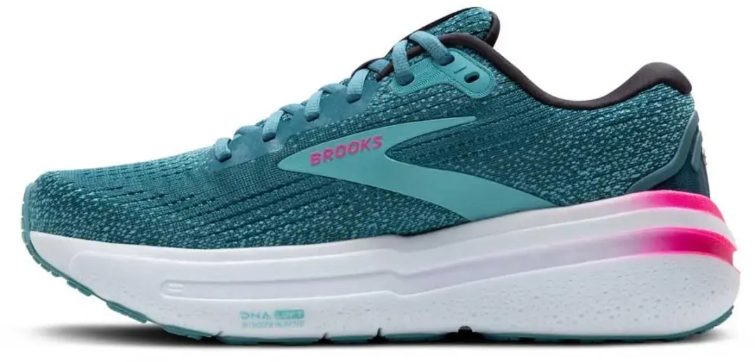 Brooks Ghost Max 2 Dames Hardloopschoenen - 38 - Blauw/Rozewit - afbeelding 6 van 6