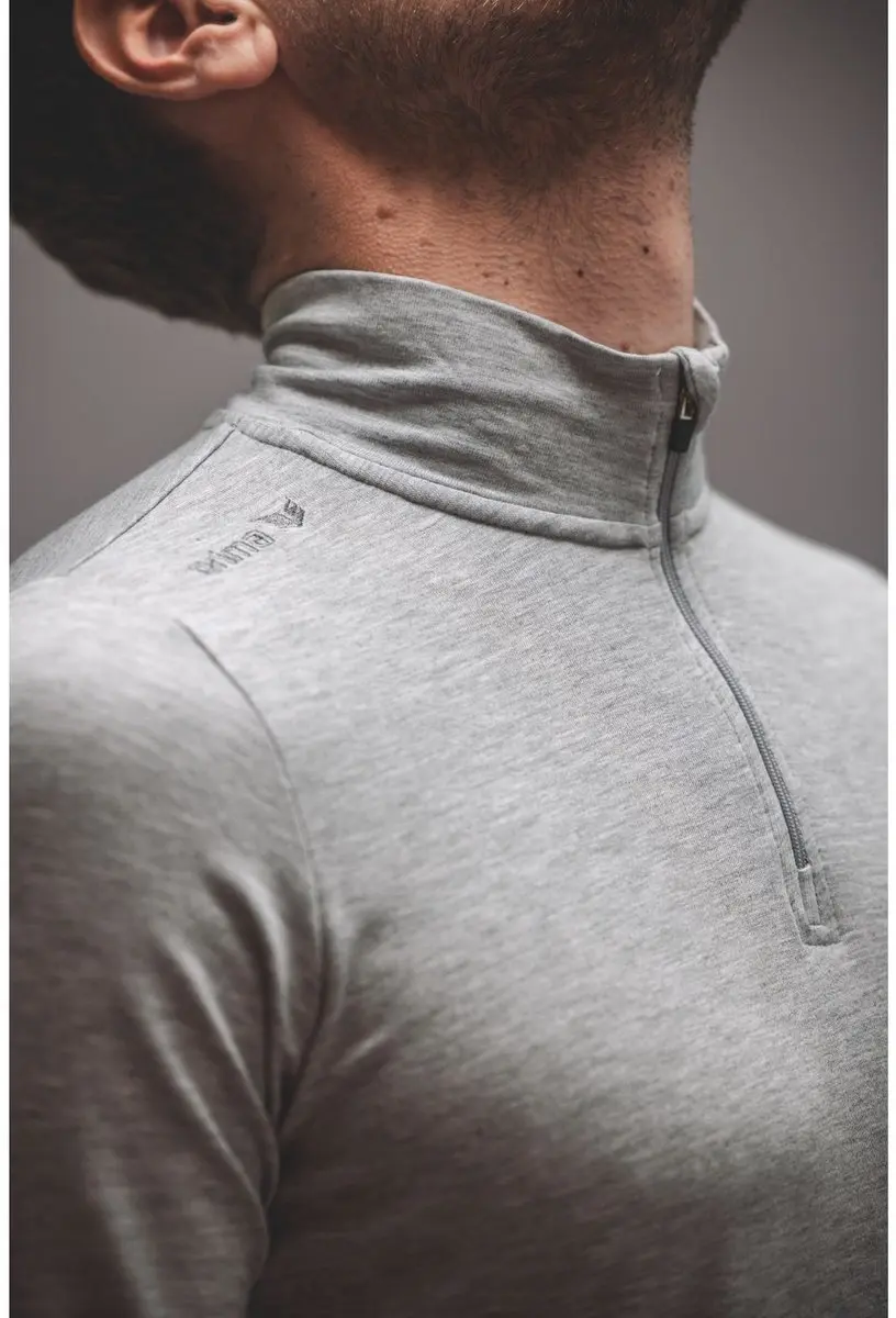 Erima Longsleeve Kinderen 140 - Grijs Melange