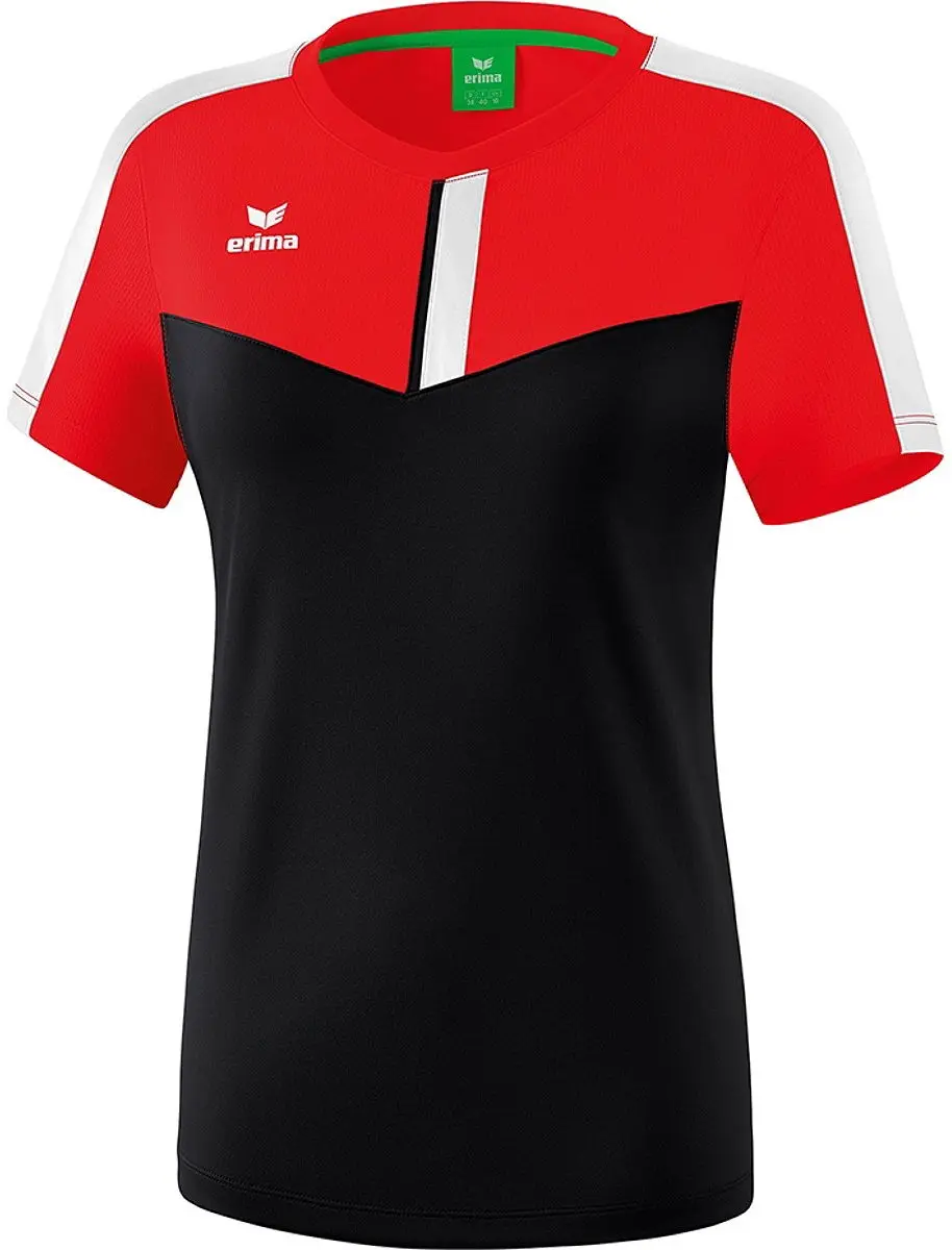 Erima Squad T-Shirt Dames - Rood - Maat 36
