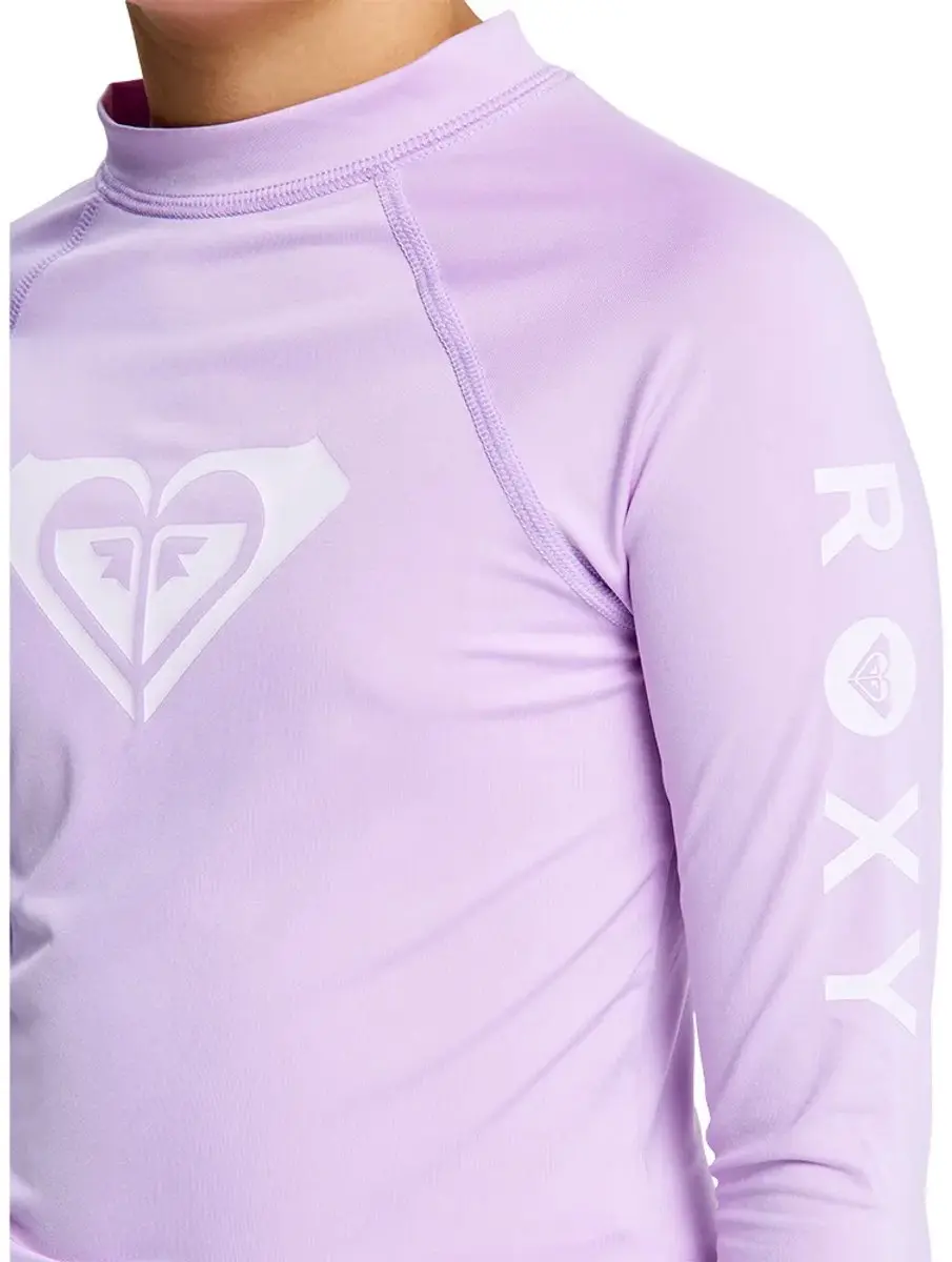 Roxy Whole Hearted Rashguard 146 - Paars