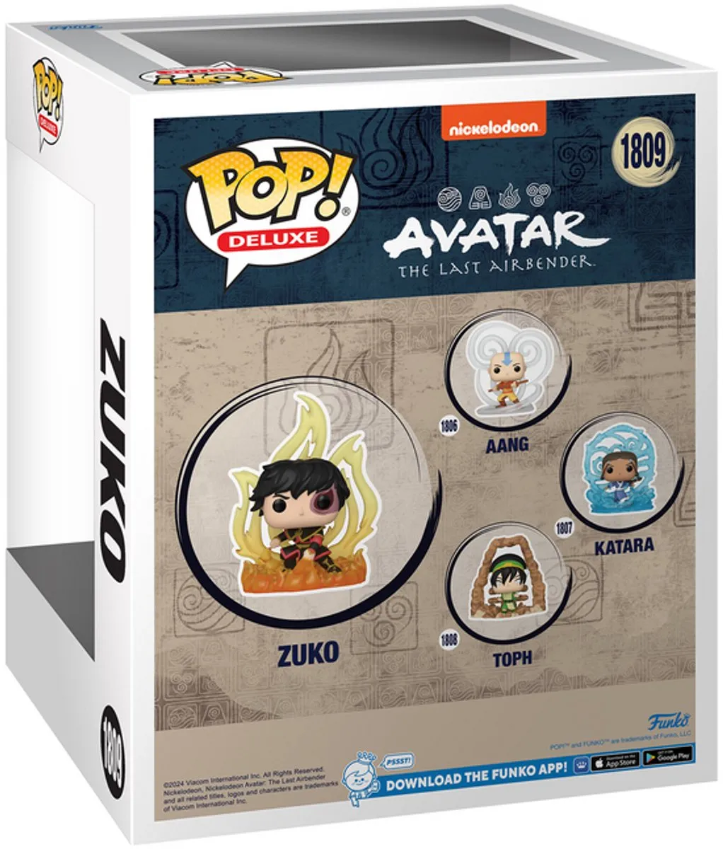 Funko Pop! Avatar Zuko #1809 - Multi