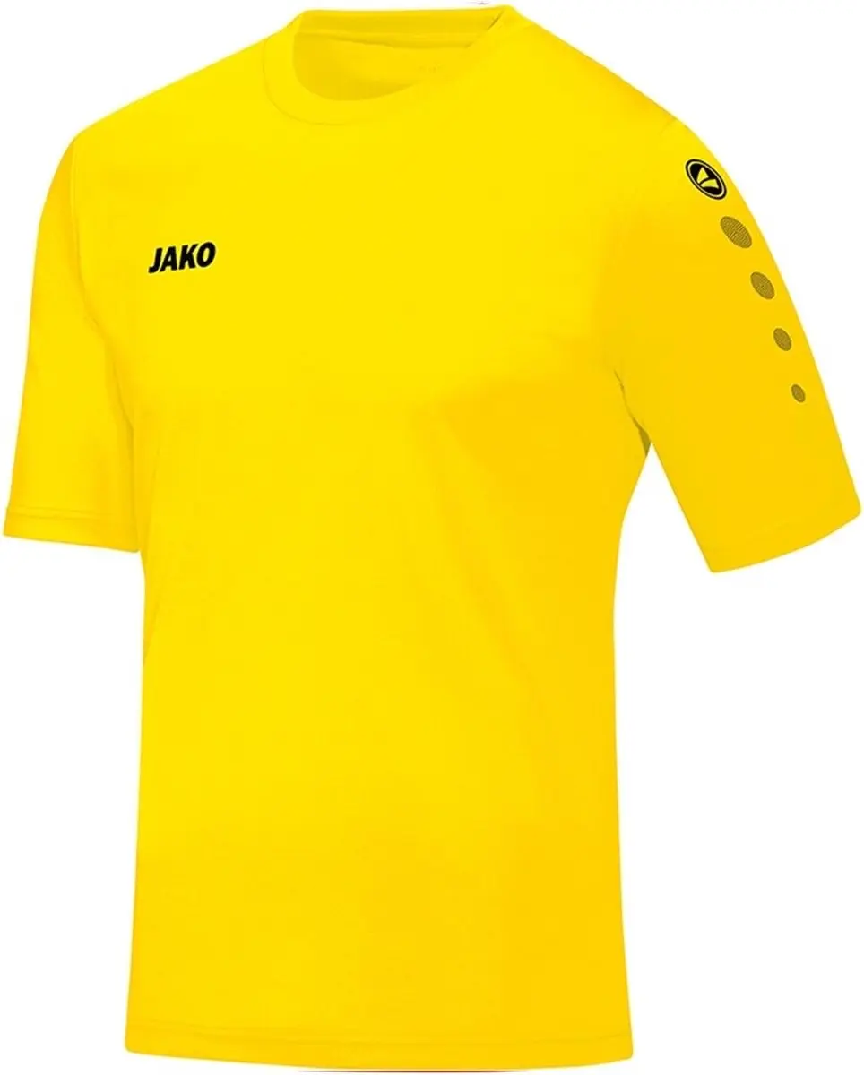 JAKO Team SS Shirt Junior 140 - Grijs - afbeelding 6 van 6