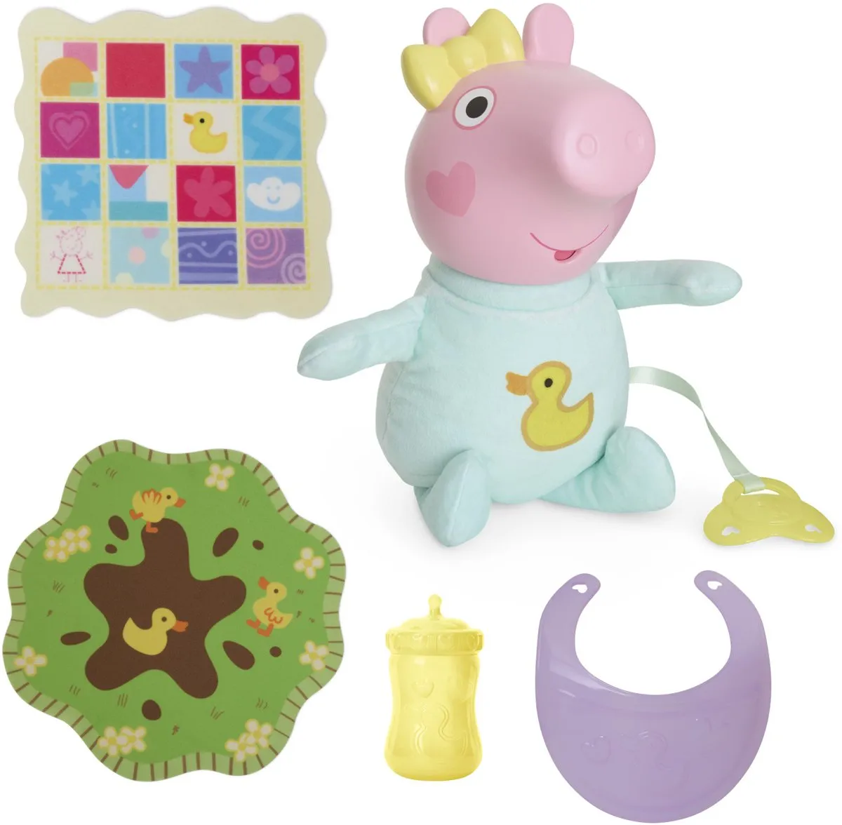 Hasbro Peppa Pig Knuffel Evie - Multicolor