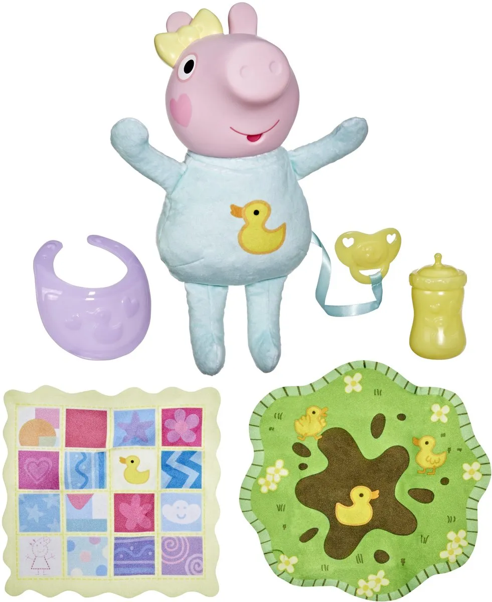 Hasbro Peppa Pig Knuffel Evie - Multicolor