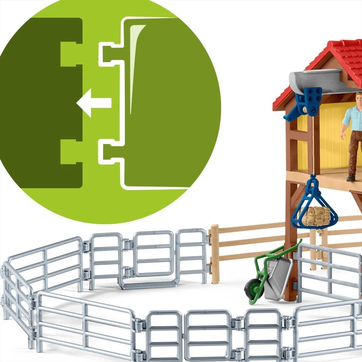 Schleich Farm World Weidehek 42487