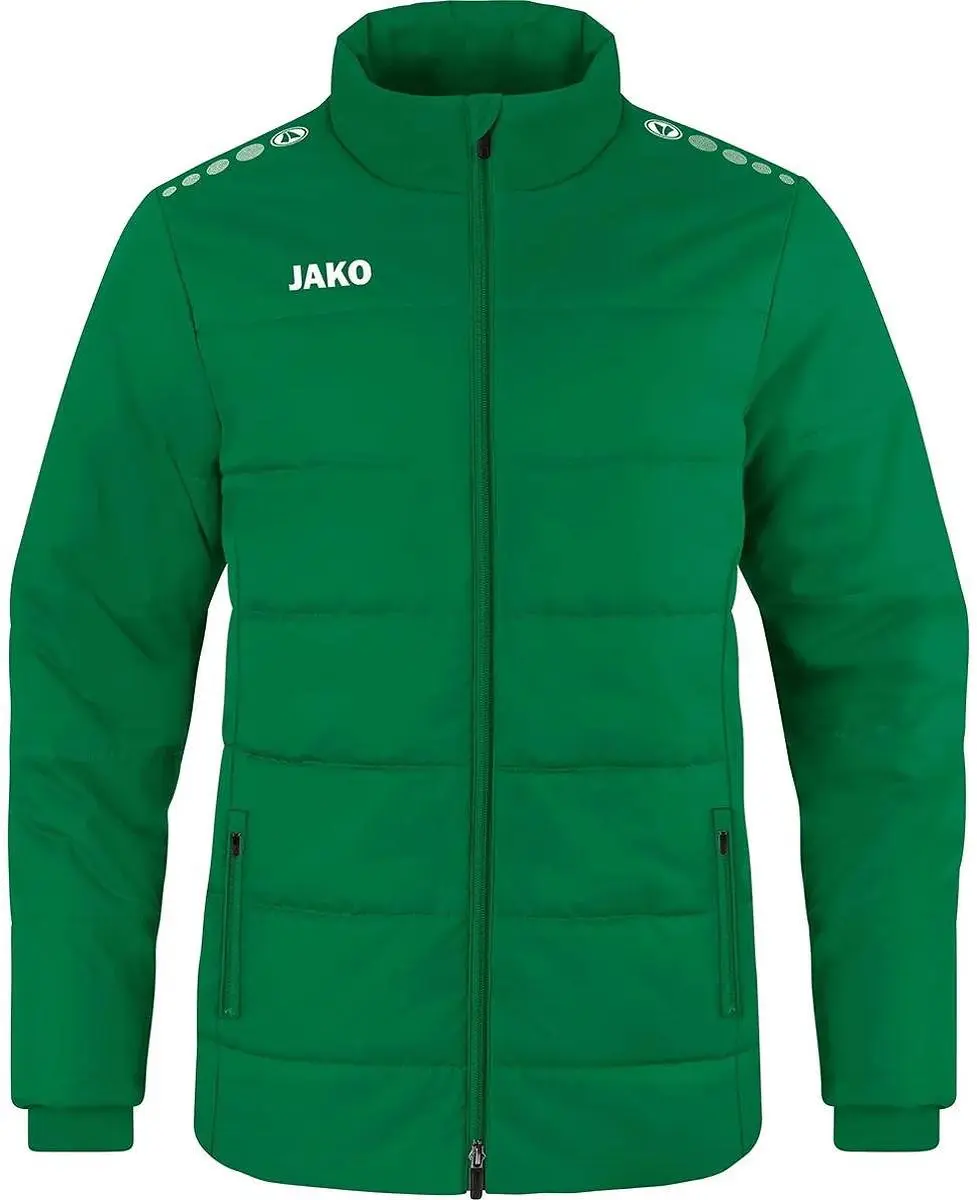JAKO Team Coachvest Kinderen 128 - Sportgroen