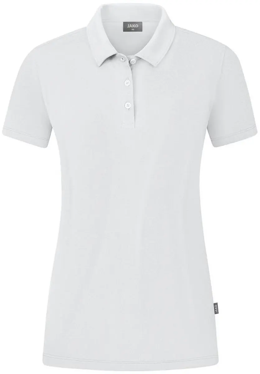 JAKO Organic Polo Stretch Dames - Wit M40