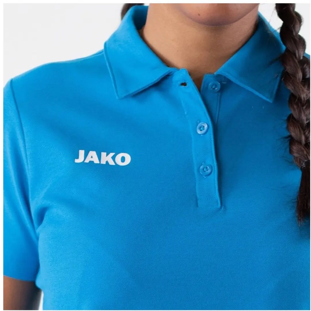 JAKO Base Polo Dames 44 - Lichtblauw
