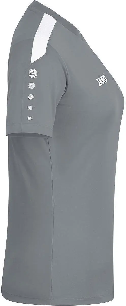 JAKO Power Shirt Korte Mouw Dames 40 - Steengrijs