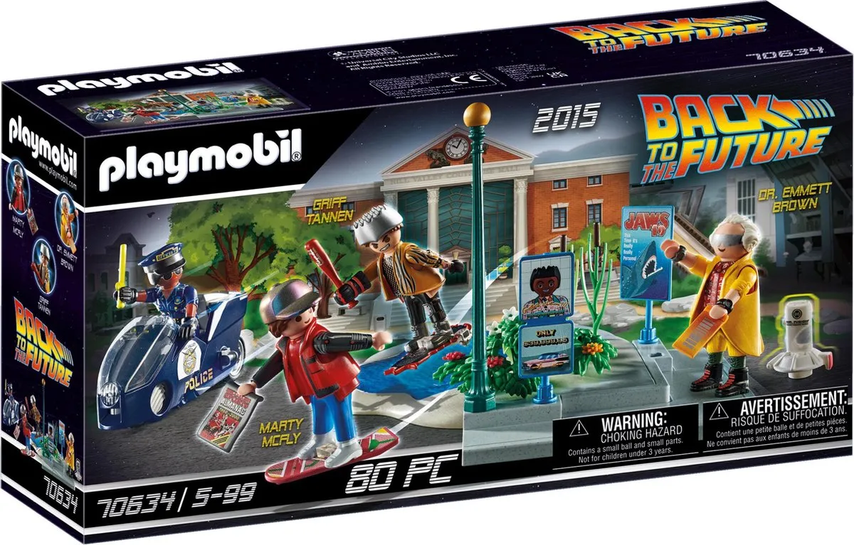 Playmobil Back to the Future Hoverboard Achtervolging 70634