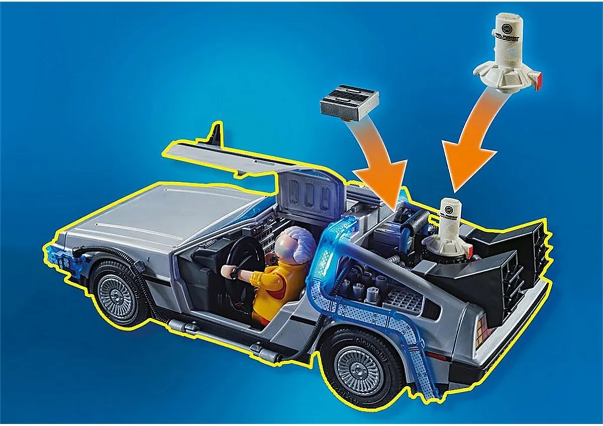 Playmobil Back to the Future Hoverboard Achtervolging 70634 - Multicolor