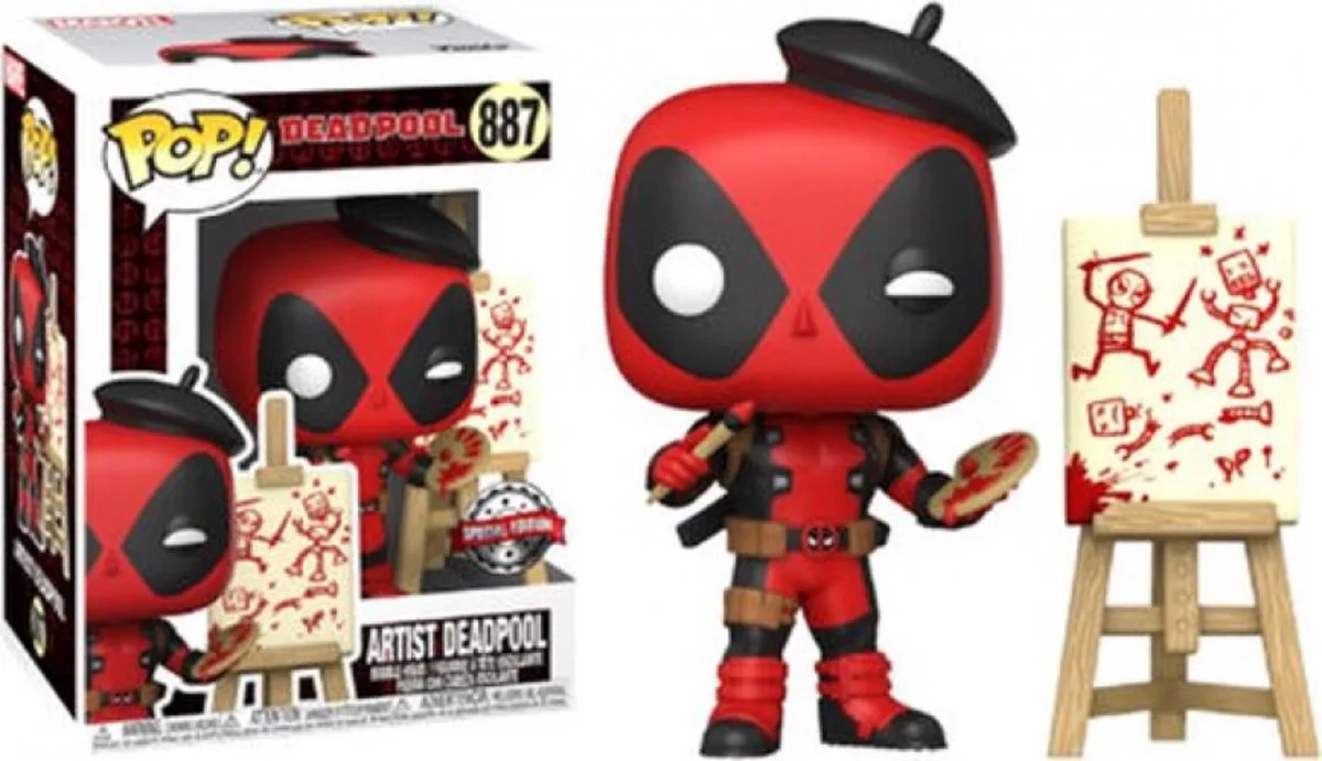 Funko Pop! Deadpool Artist Exclusive #887 - Multi
