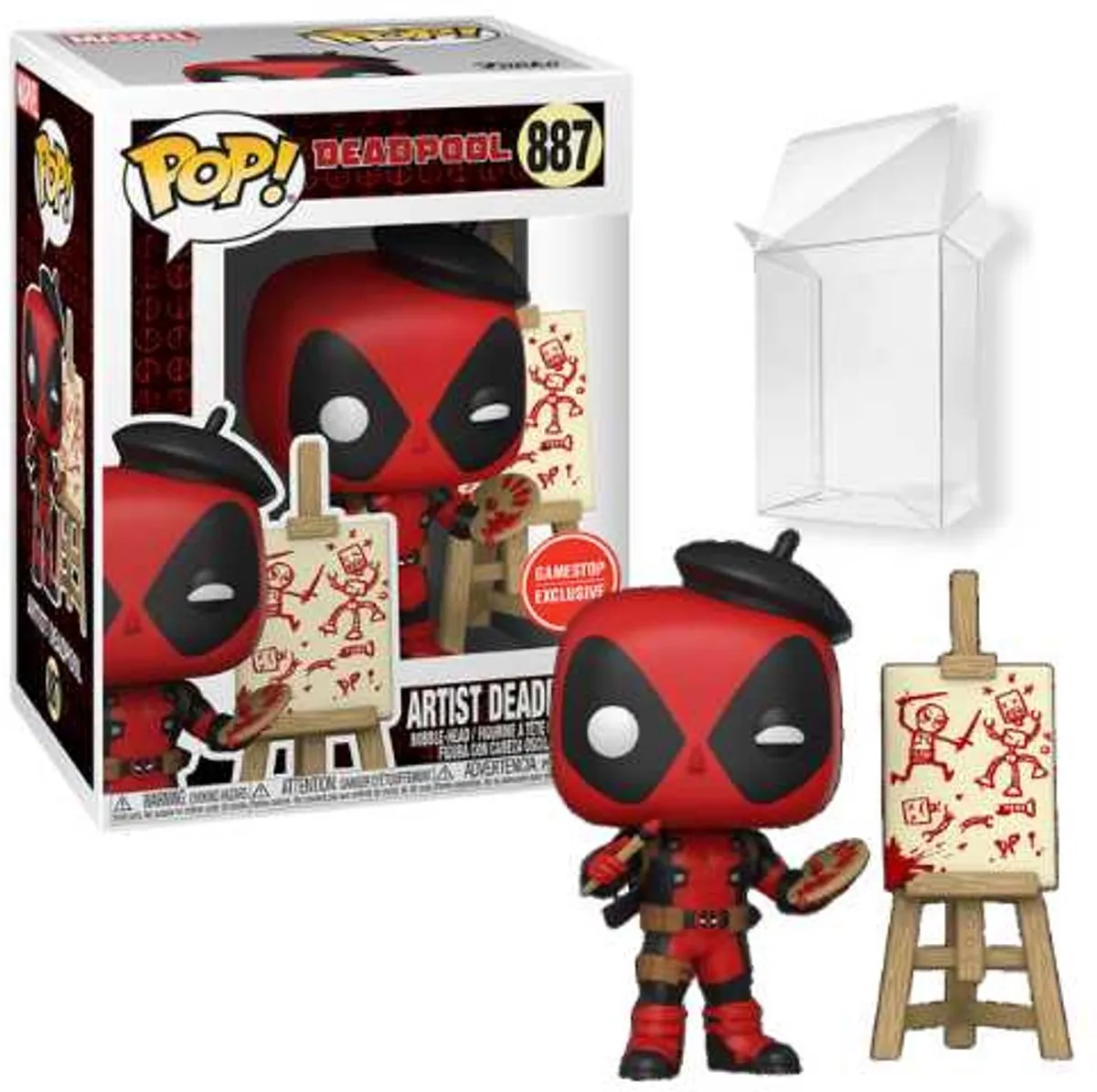 Funko Pop! Deadpool Artist Exclusive #887 - Multi