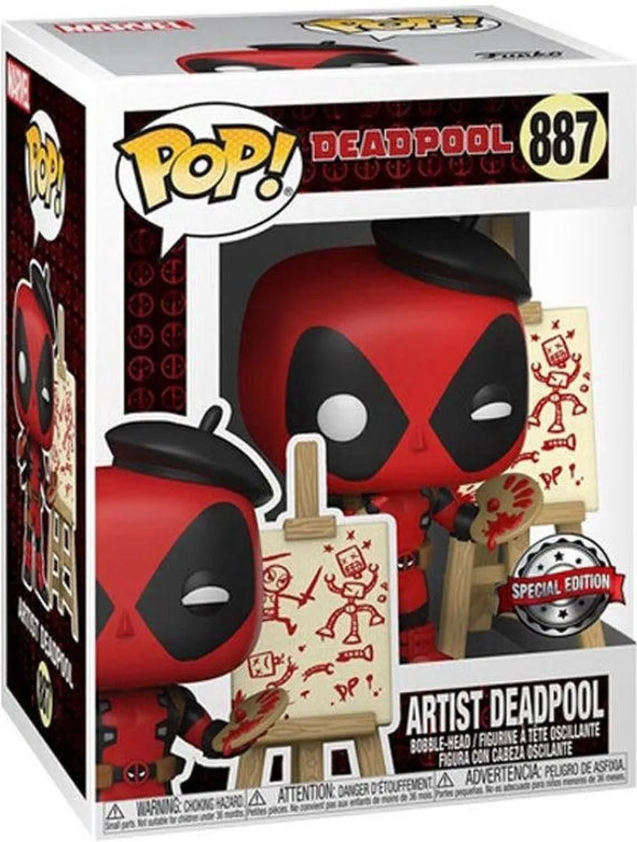 Funko Pop! Deadpool Artist Exclusive #887 - Multi