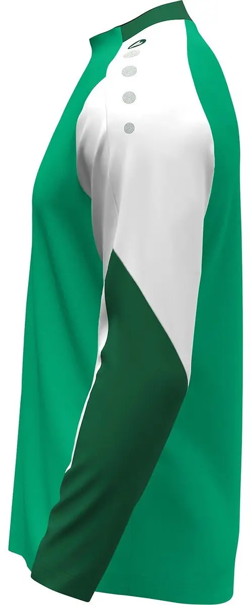 JAKO Dynamic Longsleeve Heren - L - Groen/Wit/Donkergroen