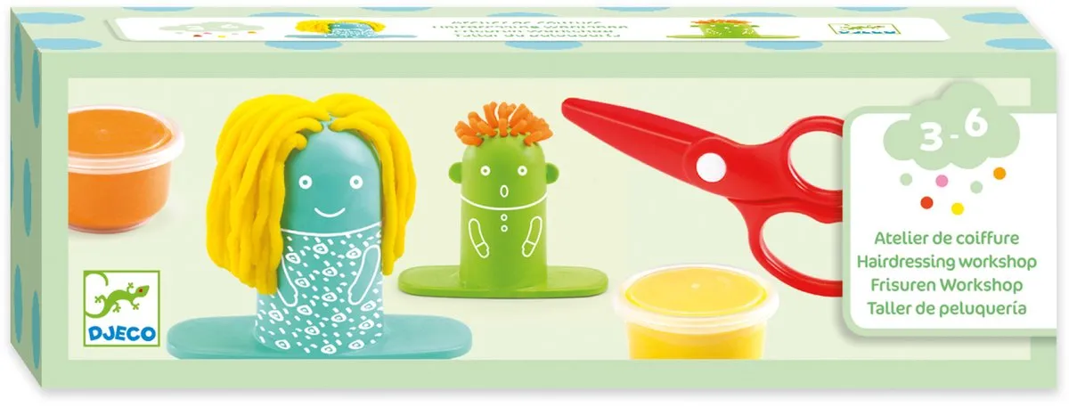 Djeco Boetseerklei Kapsalon