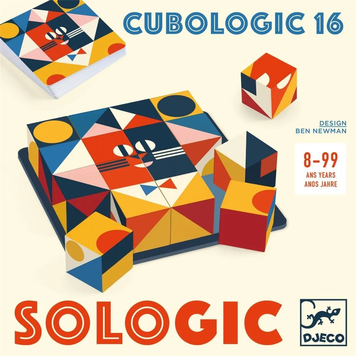 Djeco Cubologic 16 Logicaspel
