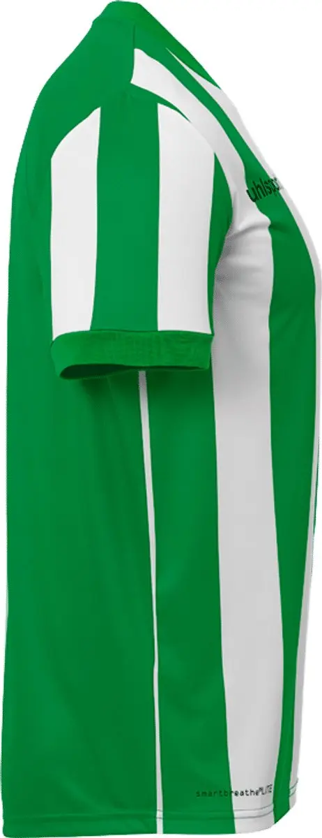 Uhlsport Stripe 2.0 Shirt Korte Mouw Kinderen 152 - Groen/Wit
