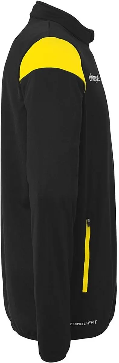 Uhlsport Squad 27 Classic Trainingsjack - XXL - Schwarz/Limonengelb