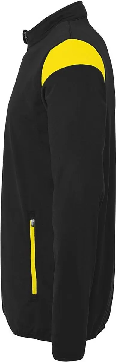 Uhlsport Squad 27 Classic Trainingsjack - XXL - Schwarz/Limonengelb
