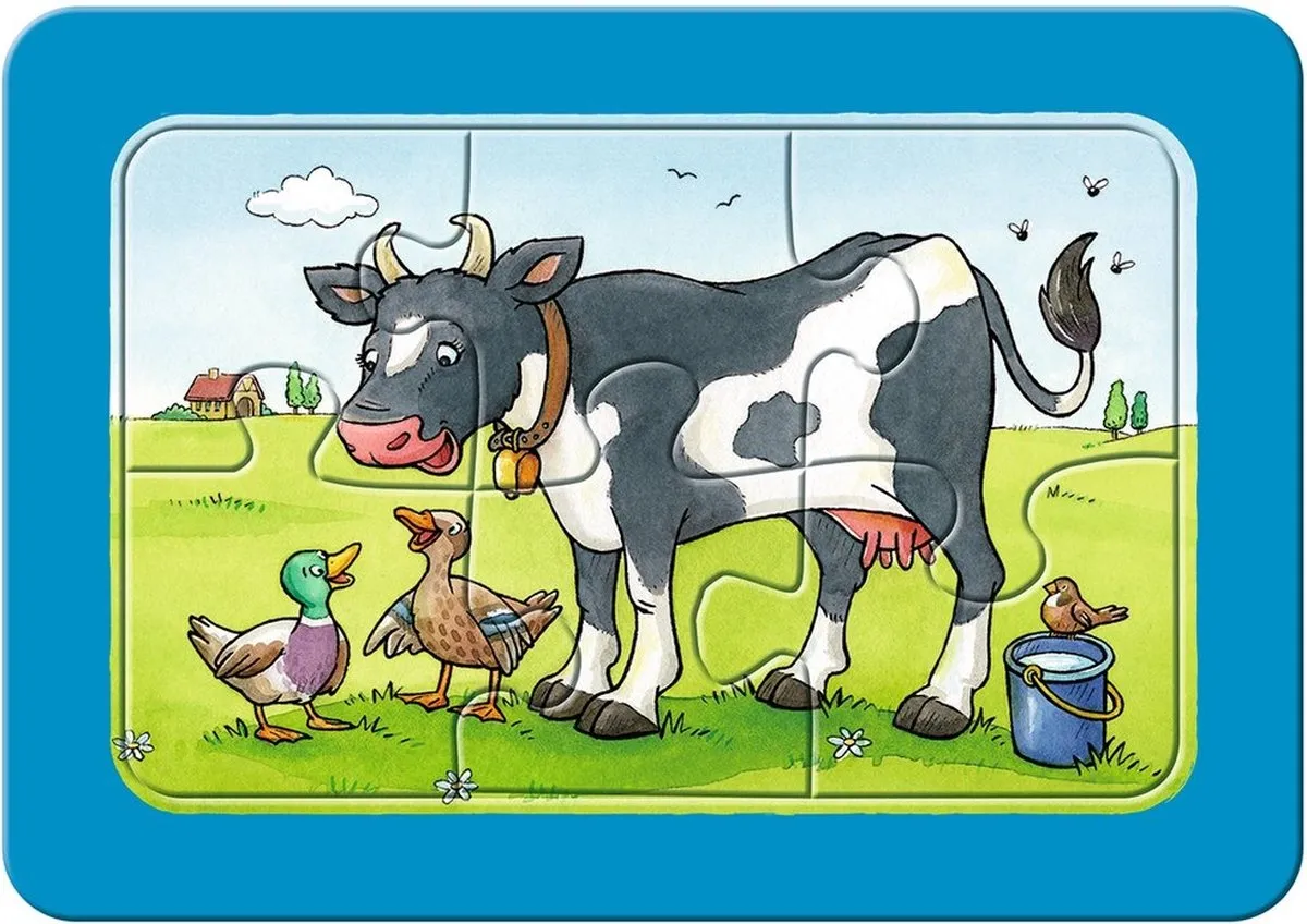 Ravensburger Goede Vrienden My First Puzzels 65714 - 3x6 Stuks - Multicolor