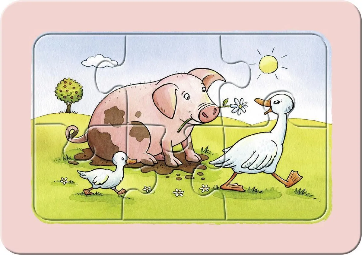 Ravensburger Goede Vrienden My First Puzzels 65714 - 3x6 Stuks - Multicolor - afbeelding 6 van 6