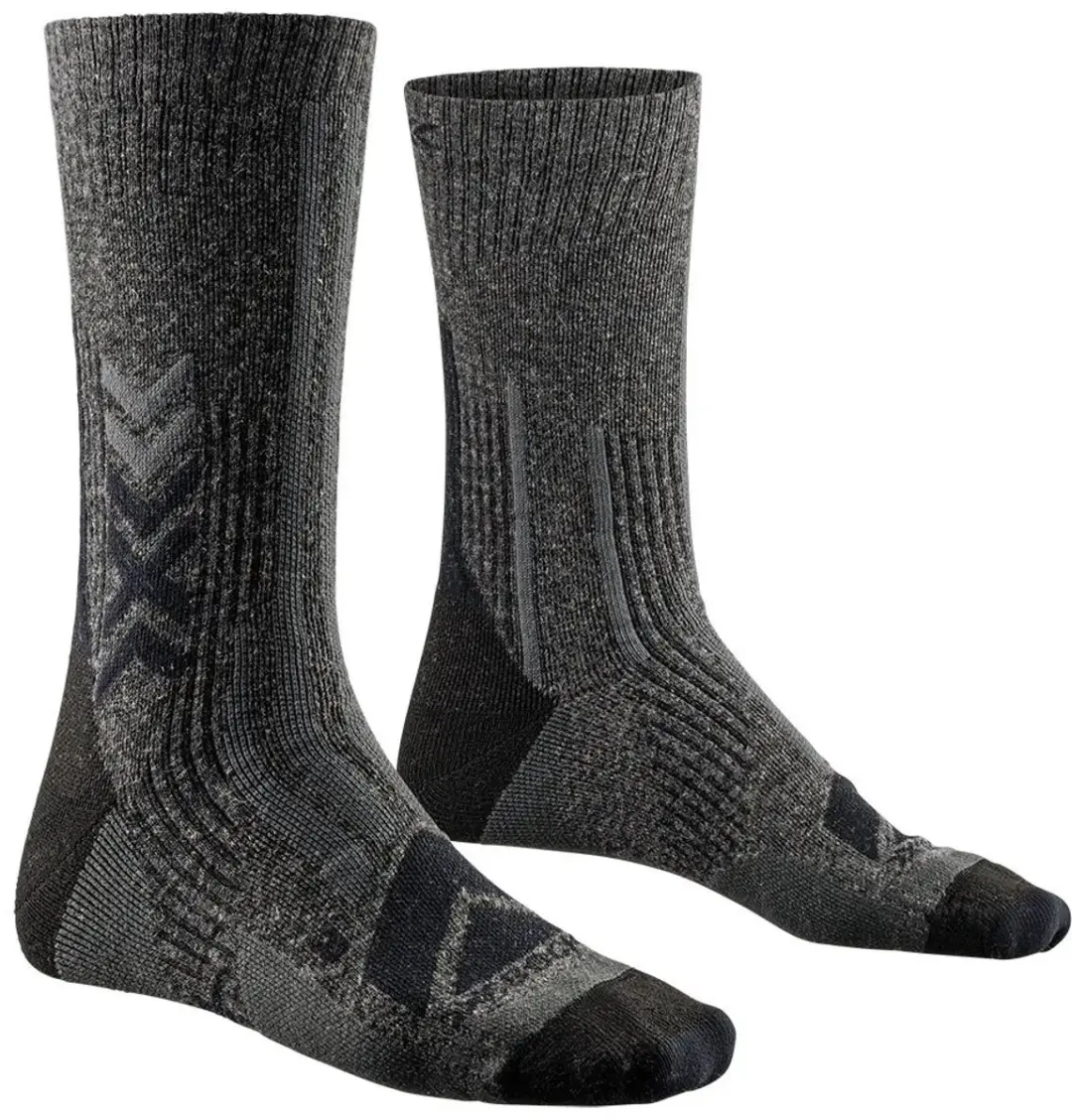 X-Bionic XSTFPES24M-B036-45-47 Sokken - Unisex - Grijs
