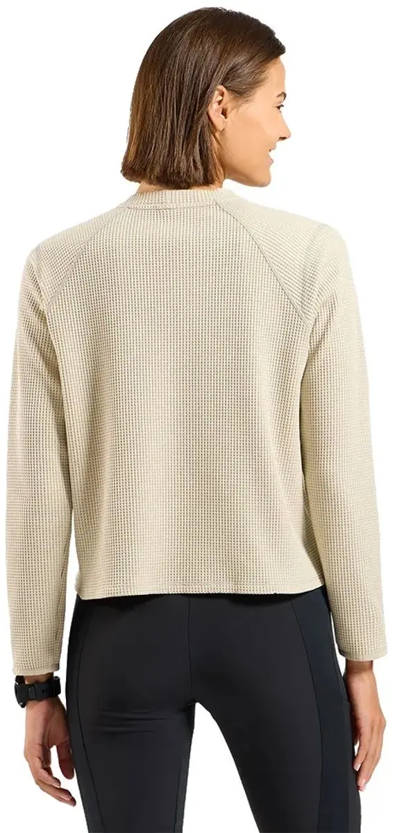 ODLO Cubic Sweatshirt S - Beige - afbeelding 2 van 4