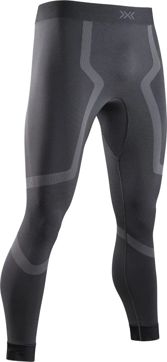 X-Bionic X-Ential Lange Sportmaillot Heren Anthraciet, Maat XXL