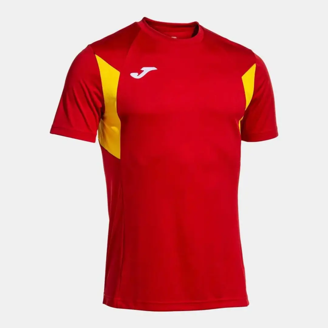 Joma Winner III T-shirt 2XL - Rood/Geel
