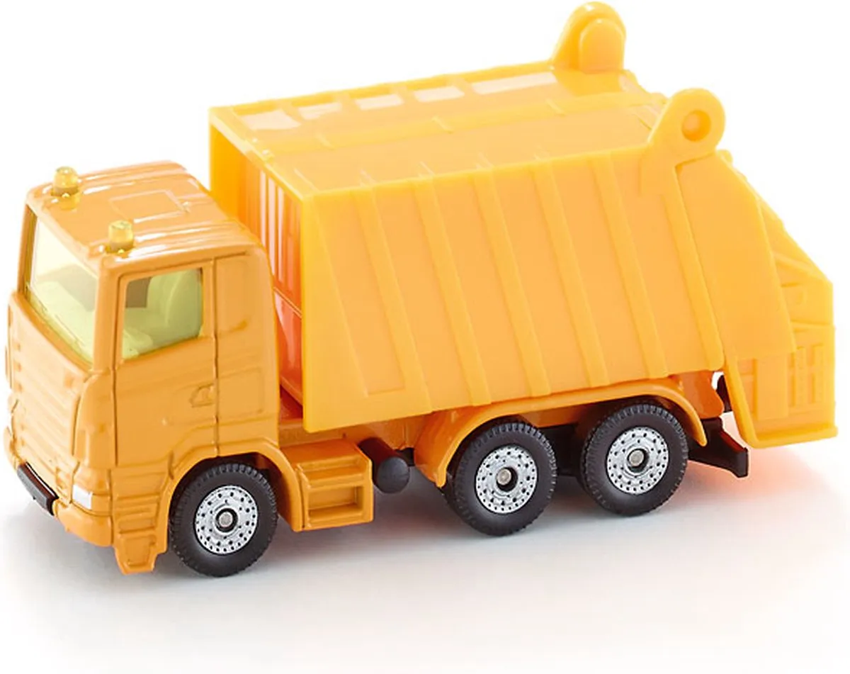 SIKU Vuilniswagen 811 Modelauto - Geel