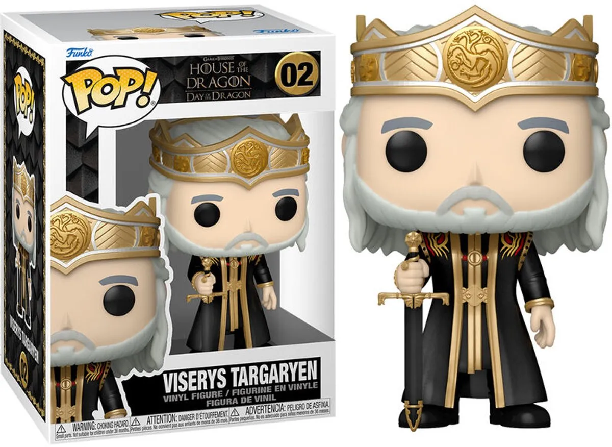 Funko Pop! Viserys Targaryen 65608 - afbeelding 3 van 3