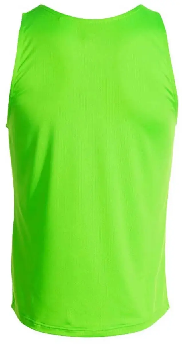 Joma Record III Mouwloos T-shirt - L - Fluor Green