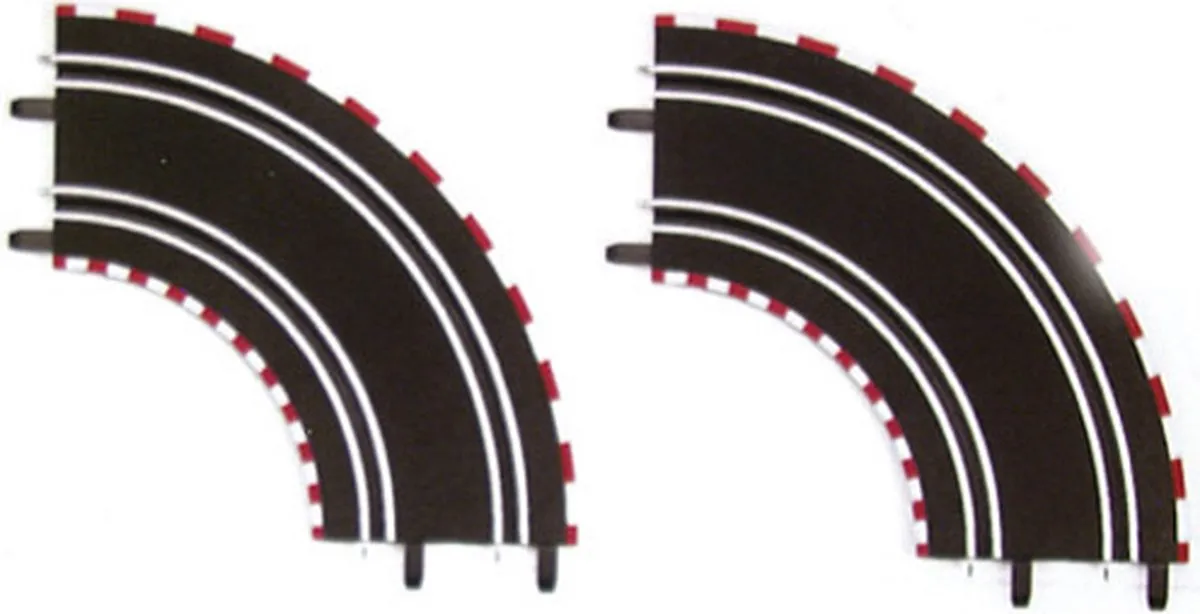 Carrera Go!!! Bocht 90° CAR20061603 - 2 Stuks - Multi