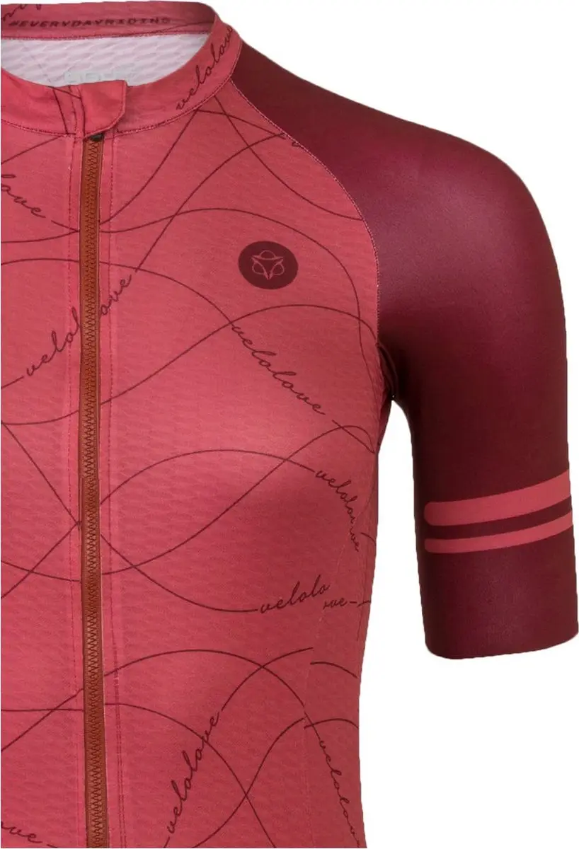 AGU Velo Wave Fietsshirt Dames - Roze - L