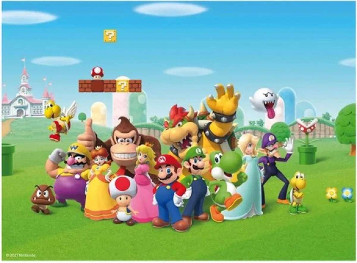 Ravensburger Super Mario Legpuzzel 200 XXL Stukjes - Multicolor