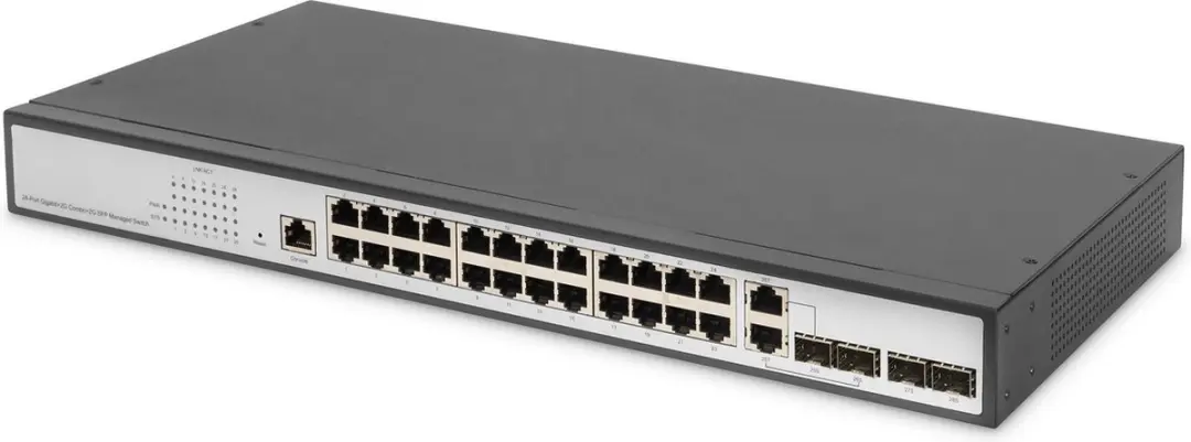 Digitus DN-80221-3 Netwerk Switch 24+4 Poorten