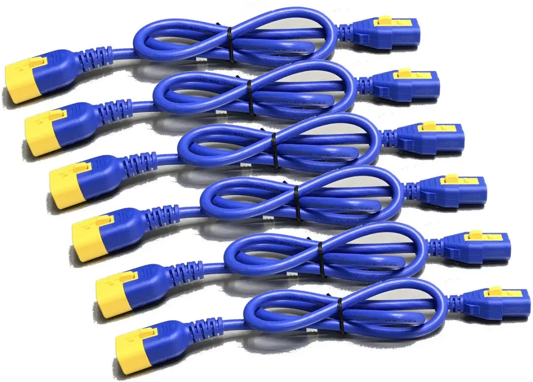 APC AP8706S-WWX591 Elektriciteitssnoer Blauw - 6 Stuks - afbeelding 3 van 5