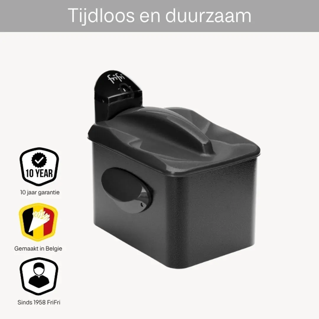 FriFri Expert F1905A Frituurpan 3200W - 3.5L - Antraciet
