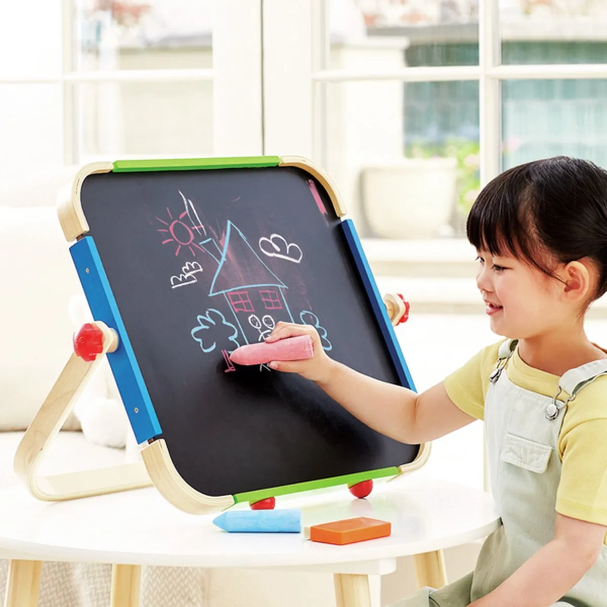Hape Mobiele Kunststudio - Veelkleurig