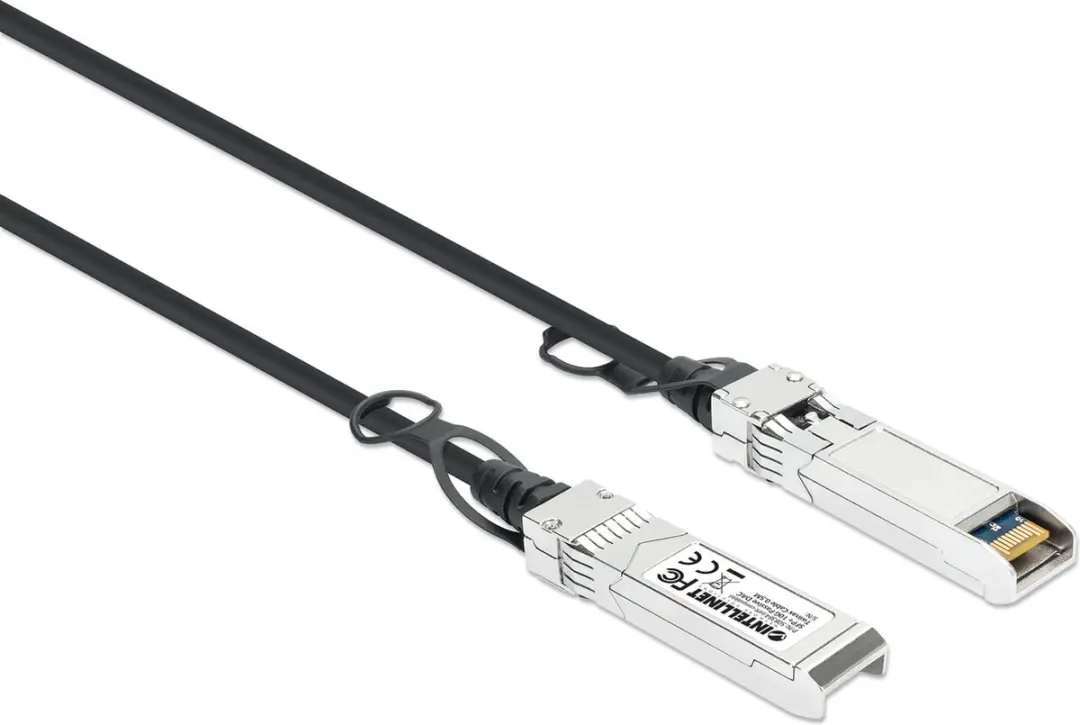 Intellinet SFP+ 10G DAC Twinax-kabel 0,5m - Zwart - afbeelding 5 van 6