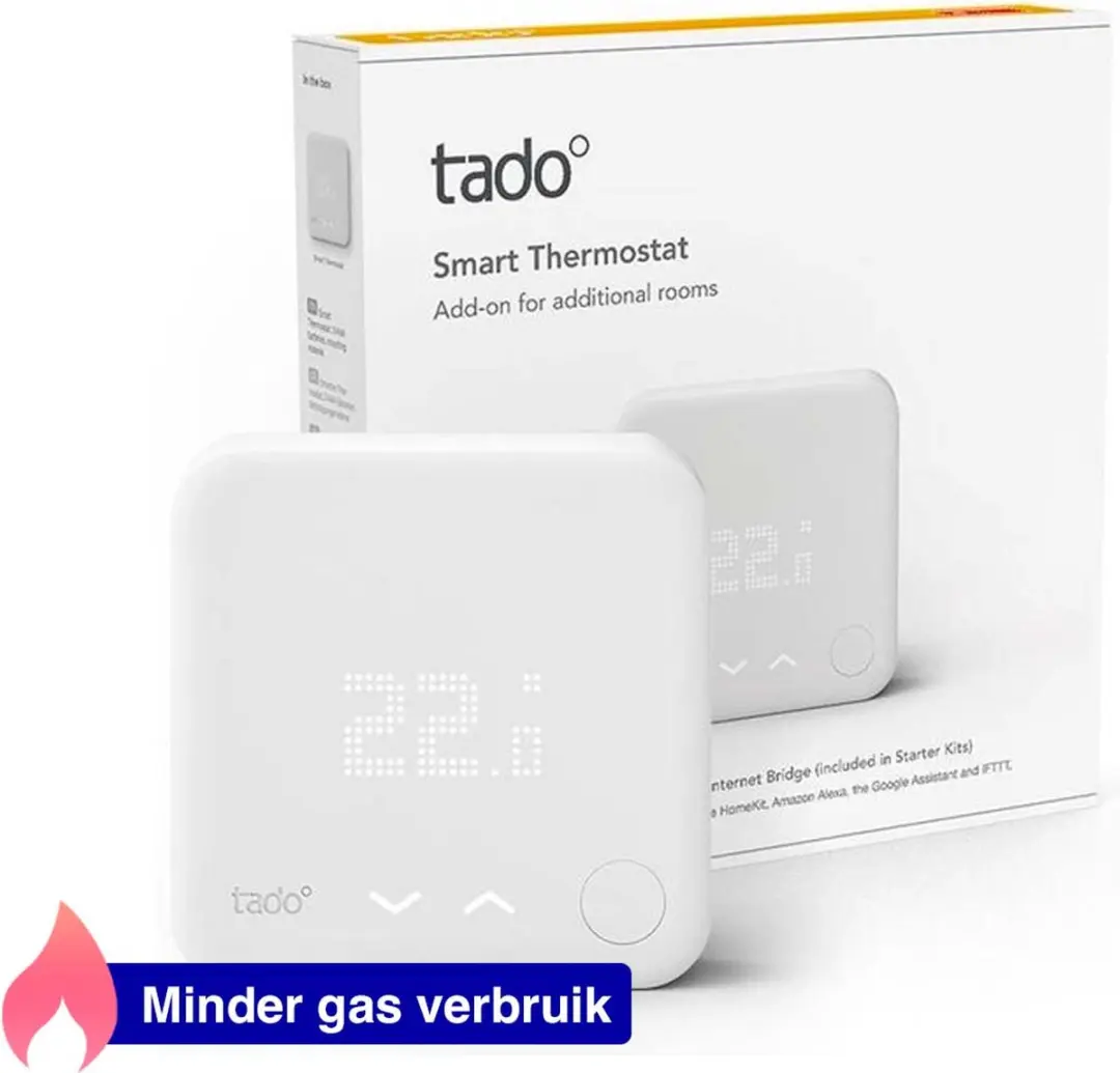 Tado Slimme Thermostaat Uitbreiding - Wit