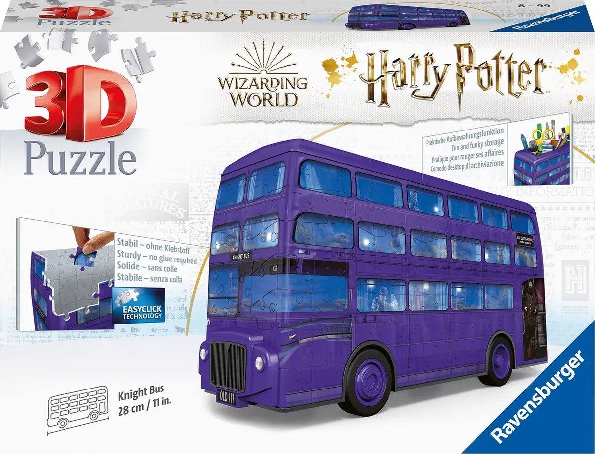 Ravensburger Harry Potter Bus 3D Puzzel 216 Stuks