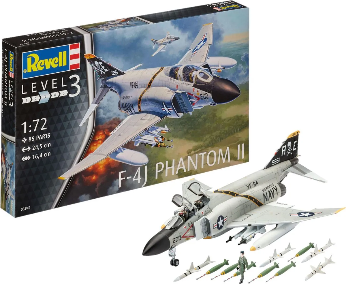 Revell 03941 F-4J Phantom II Modelbouwpakket