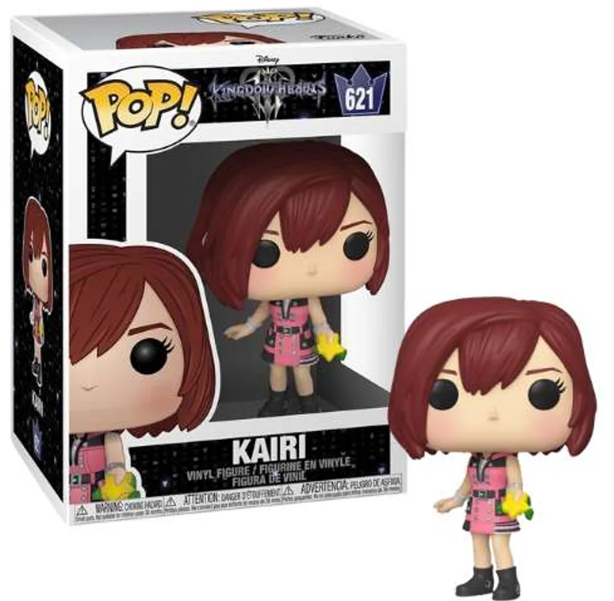 Funko Pop! Games Kingdom Hearts 3 Kairi 39940 - Multicolor - afbeelding 6 van 6