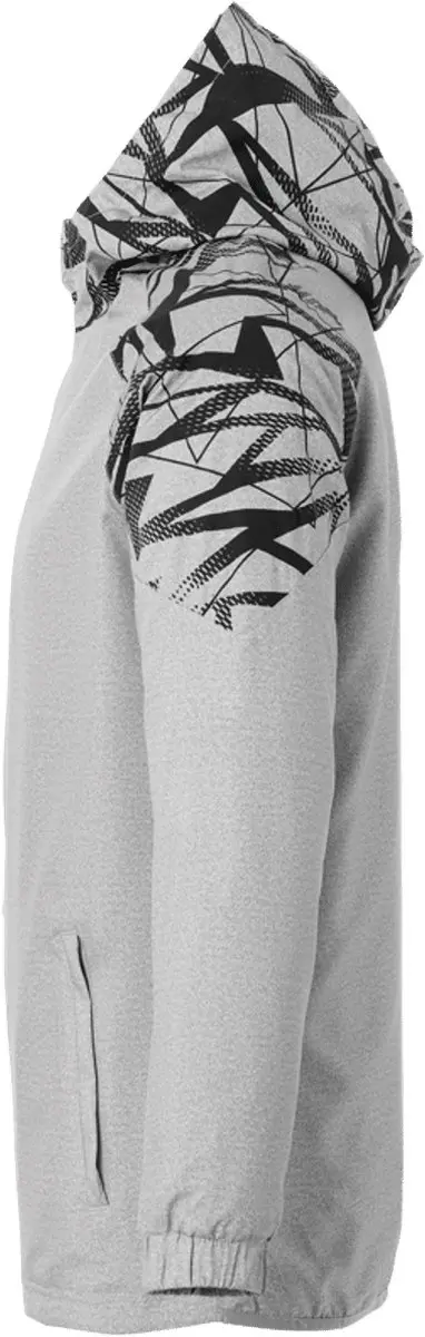 Uhlsport Goal 25 Sweater Met Kap Heren - Donkergrijs/Zwart S