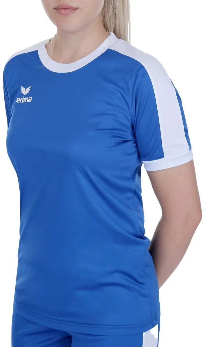 Erima Retro Star Shirt Senior - XL - Blauw/Wit